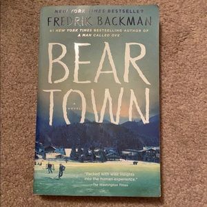 Paperback copy of Beartown